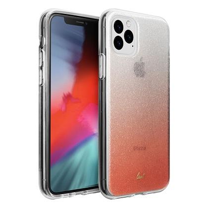case Ombre Sparkle LAUT for iPhone 11 Pro Max orange