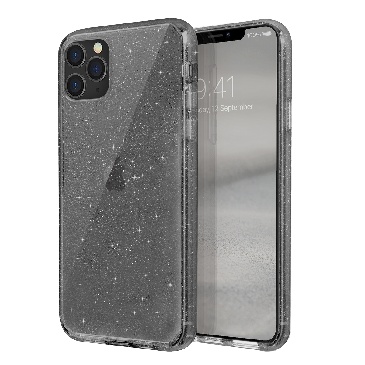 Ημιδιάφανη θήκη LifePro Tinsel Clear Smoke UNIQ για το iPhone 11 Pro Max