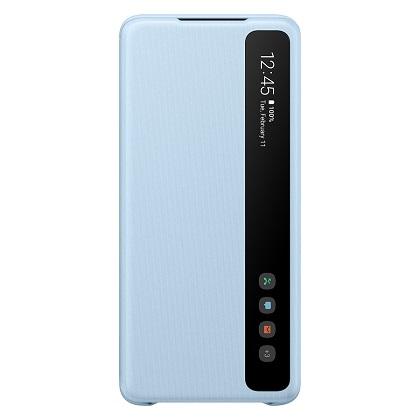 case Clear View Cover SAMSUNG Galaxy S20+ light blue