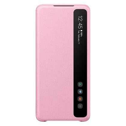 case Clear View Cover SAMSUNG Galaxy S20+ pink