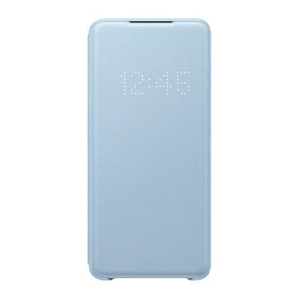  LED case View Cover SAMSUNG Galaxy S20 + light Blue