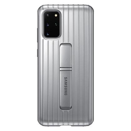 case Protective Standing Cover SAMSUNG Galaxy S20+ silver