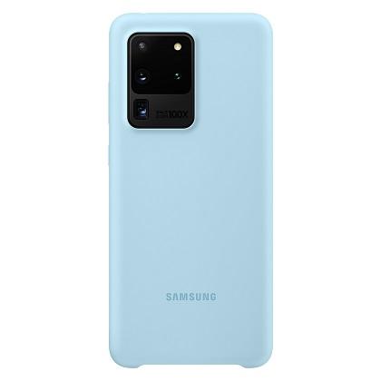 silicone case SAMSUNG Galaxy S20 Ultra light blue