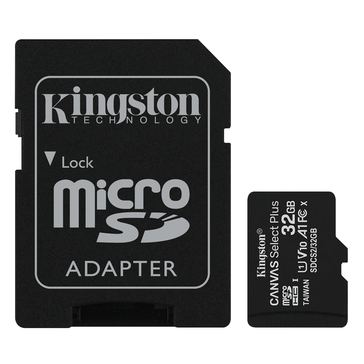 KINGSTON Canvas Select Plus κάρτα μνήμης Micro SDHC Class 10 UHS-1 32GB με αντάπτορα - 2