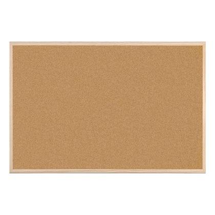 Cork board with wooden frame 60x90 cm