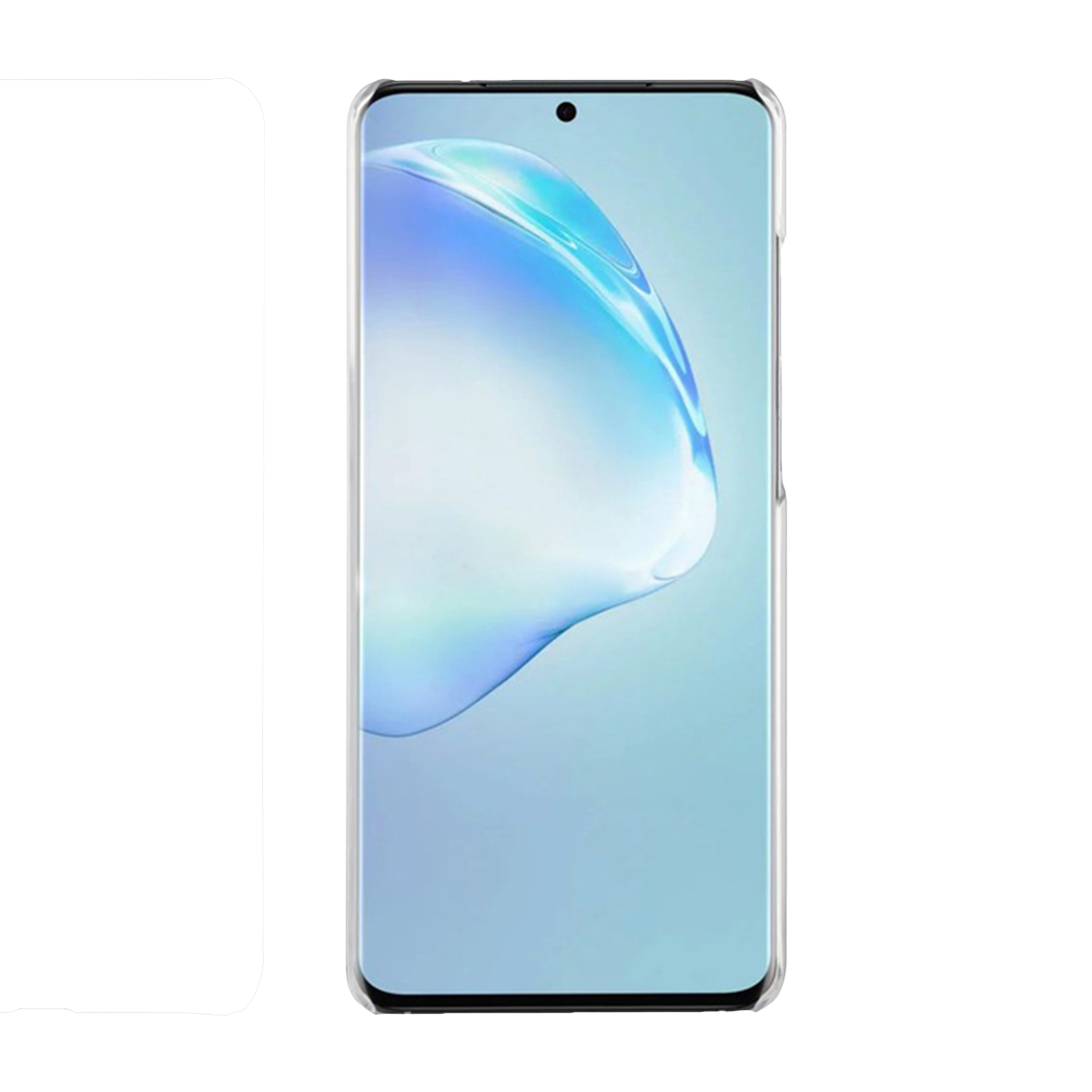 Διάφανη θήκη recycle MUVIT για το SAMSUNG Galaxy S20 - 2