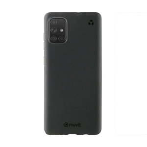 Θήκη recycle MUVIT για το SAMSUNG Galaxy A51 Μαύρη