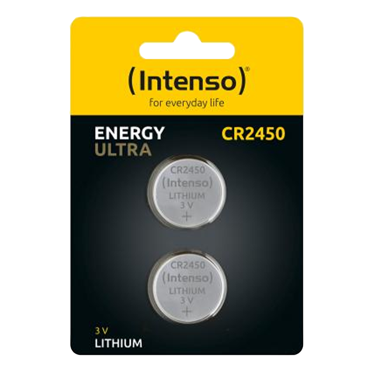 INTENSO μπαταρίες λιθίου Energy Ultra CR2450 (2 Τεμάχια) - 2