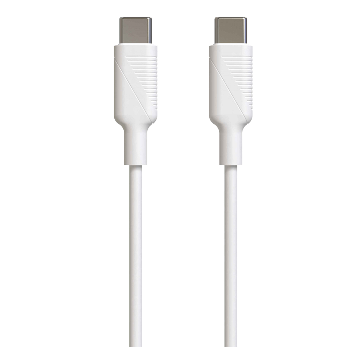 Καλώδιο USB Type-C σε Type-C MUVIT 1.2 μέτρα Λευκό