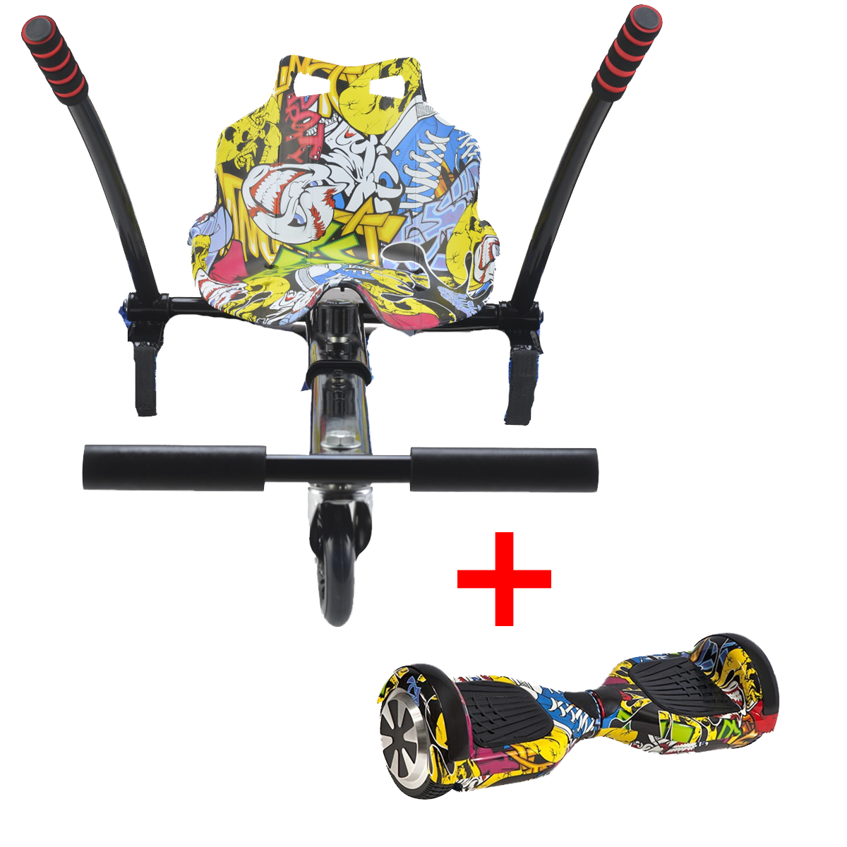 URBAN GLIDE Hoverboard 65 Lite + Kart Pilot - 2