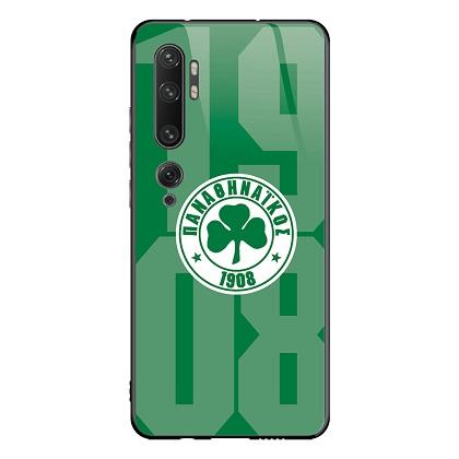 Case Tempered Glass Panathinaikos 1908 GTATTOO for XIAOMI Mi Note 10
