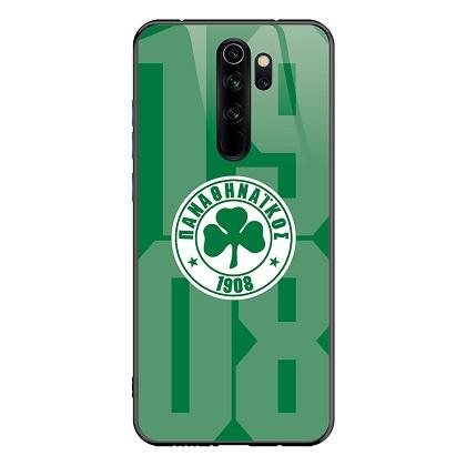 Case Tempered Glass Panathinaikos 1908 GTATTOO for XIAOMI Redmi Note 8 Pro