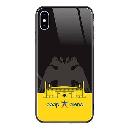 Tempered Glass Case AEK GTATTOO stage OPAP ARENA for iPhone Xs Max