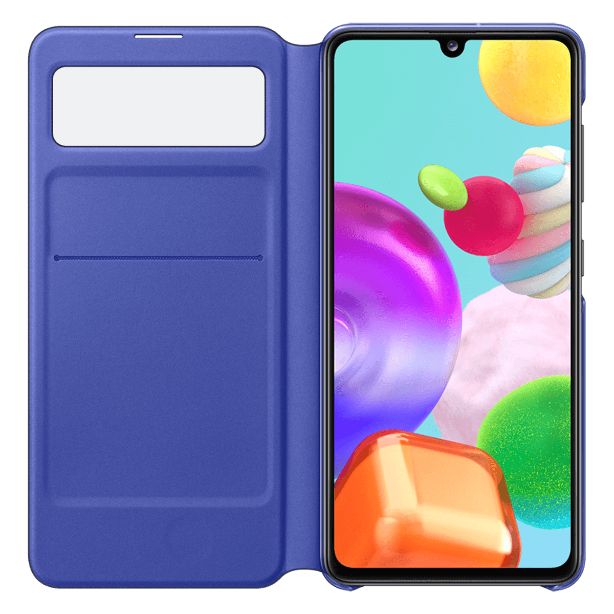Θήκη S View Wallet SAMSUNG Galaxy A41 Μαύρη - 4