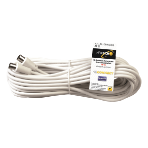 HEITECH ομοαξονικό καλώδιο προέκτασης κεραίας (αρσενικό σε θηλυκό) 10 μέτρα