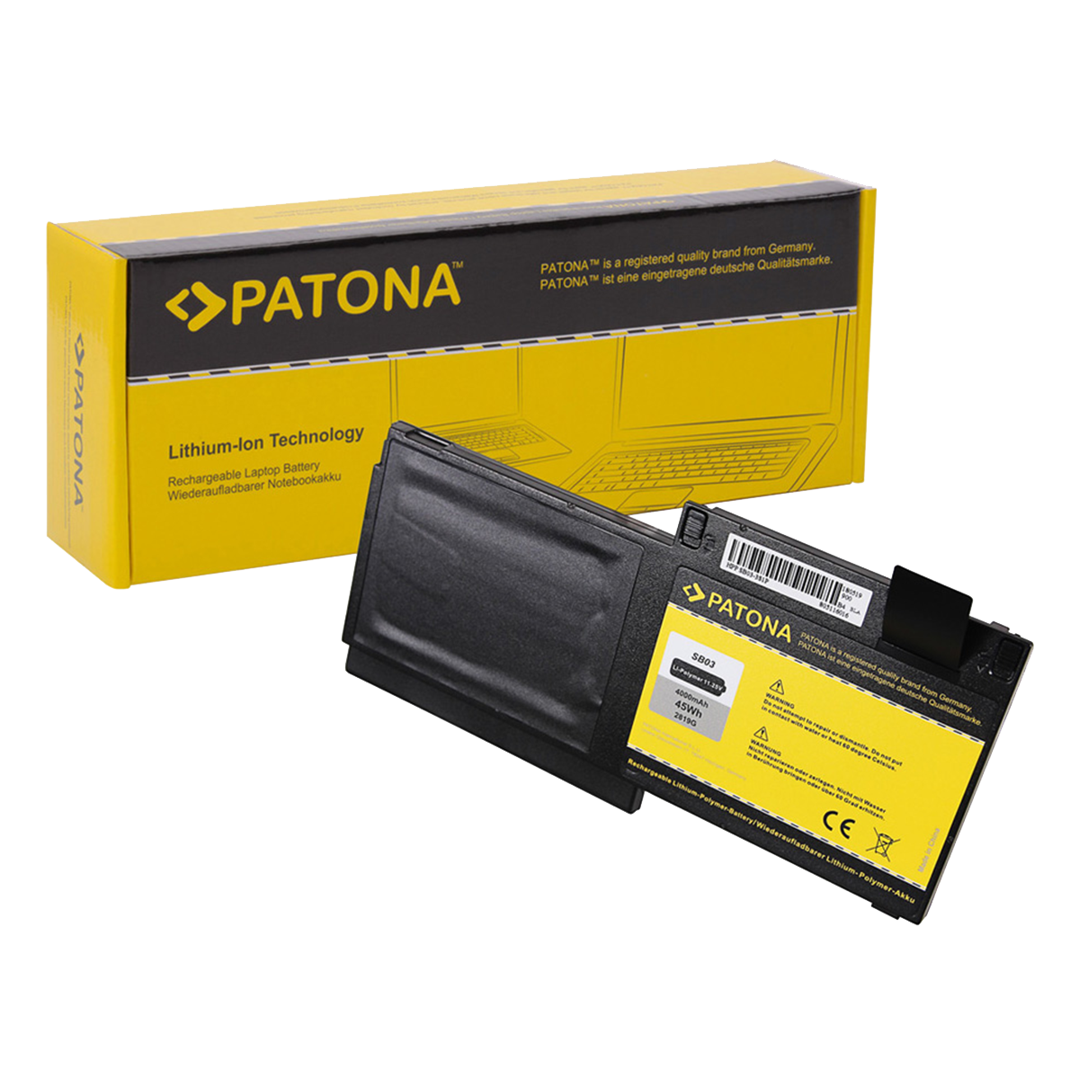 PATONA μπαταρία Laptop για HP SB03