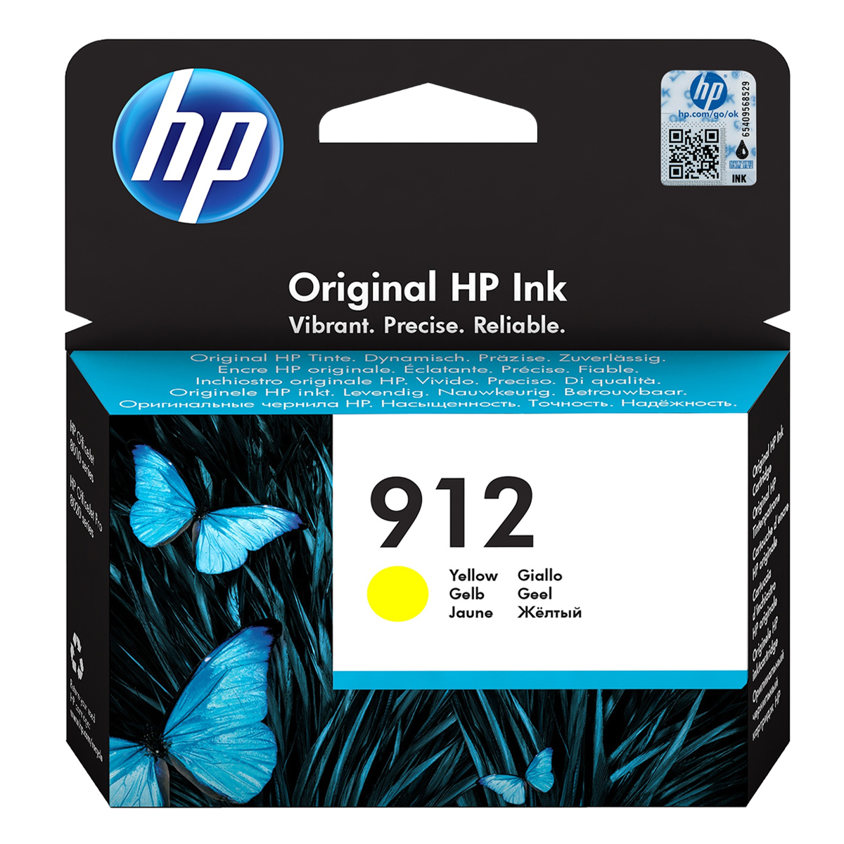 HP δοχείο μελάνης 912 Κίτρινο Instant Ink - 2