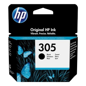 HP δοχείο μελάνης 305 Μαύρο Instant Ink