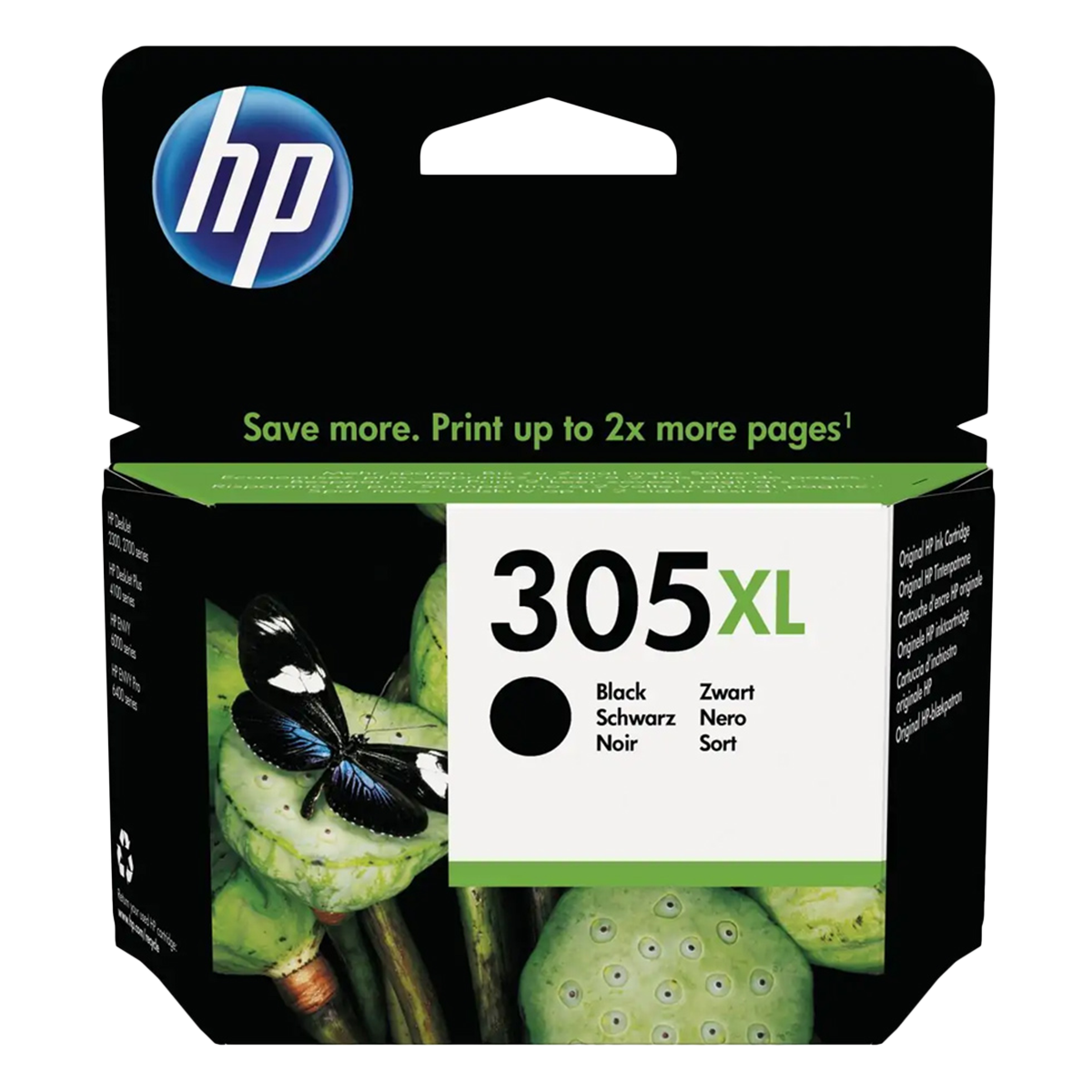 HP δοχείο μελάνης 305XL Μαύρο Instant Ink - 2