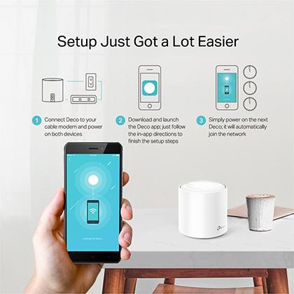 TP-LINK Wi-Fi Mesh Deco X20 3-pack