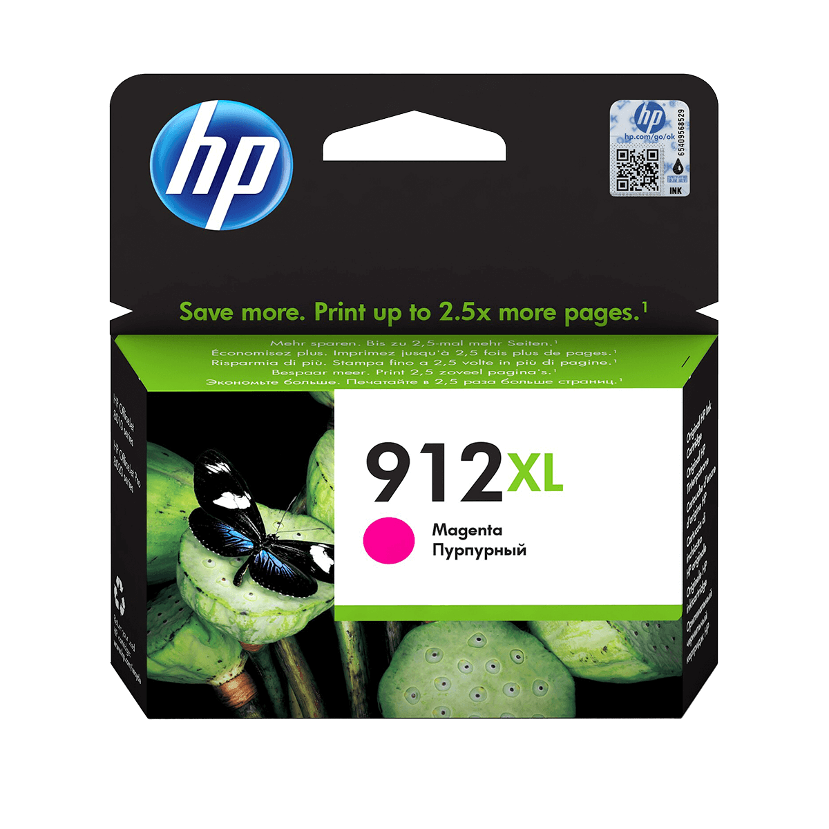 HP δοχείο μελάνης 912XL Magenta Instant Ink