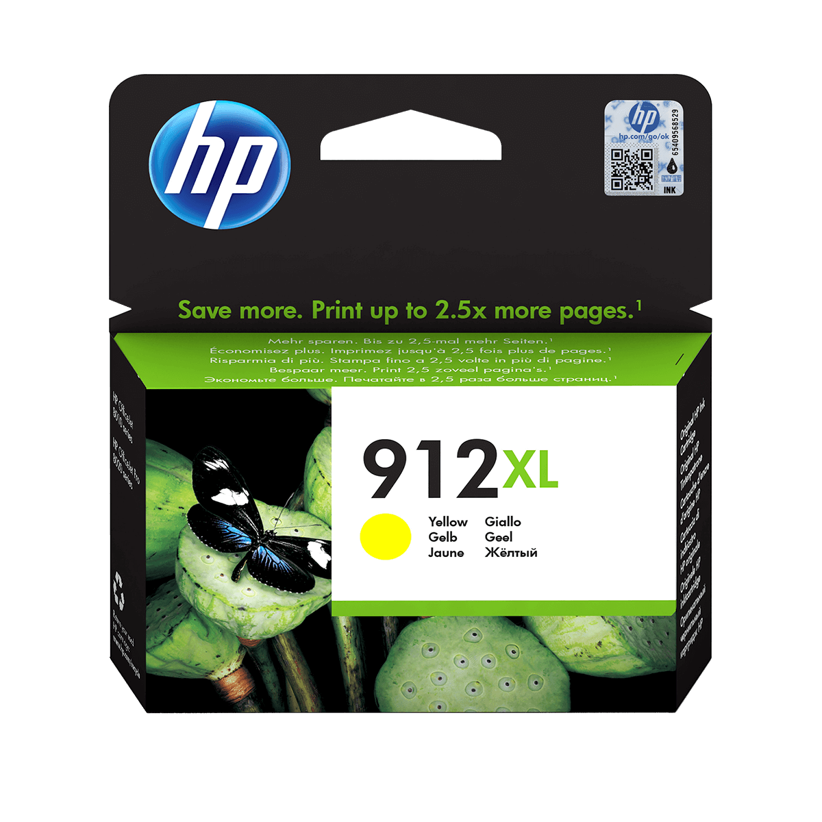 HP δοχείο μελάνης 912XL Κίτρινο Instant Ink - 2