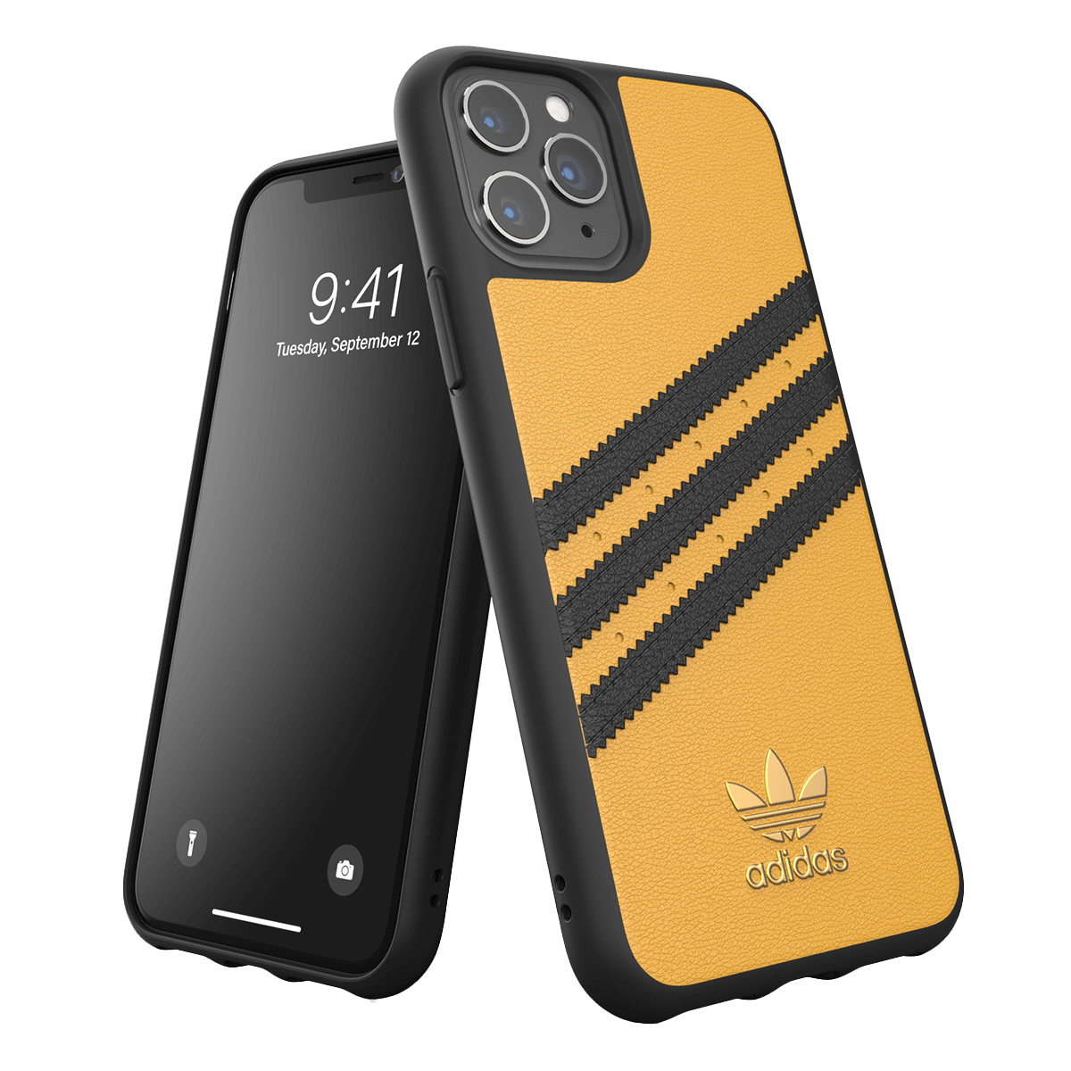 Θήκη Moulded PU ADIDAS για το iPhone 11 Pro Πορτοκαλί/ Μαύρη