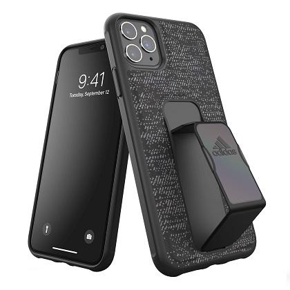 ADIDAS case with handle for iPhone 11 Pro Max Iridescent Black
