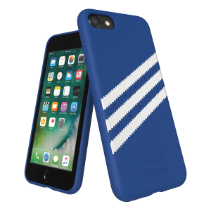 Θήκη Moulded Suede ADIDAS για τα iPhone 6/ 6s/ 7/ 8/ SE 2020 Μπλε/ Λευκή