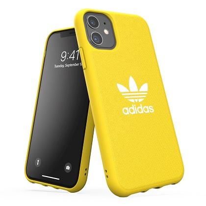 ADIDAS Molded Case for iPhone 11 yellow