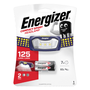ENERGIZER φακός κεφαλής Compact Sport