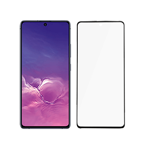 Γυαλί προστασίας οθόνης με πλαίσιο PANZERGLASS Case Friendly για το SAMSUNG Galaxy S10 Lite