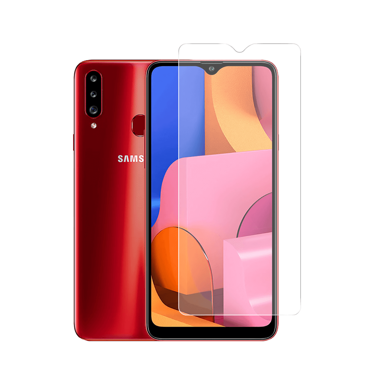 Γυαλί προστασίας οθόνης COSY για το SAMSUNG Galaxy A20s - 2