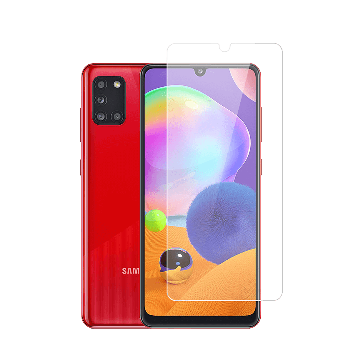Γυαλί προστασίας οθόνης COSY για το SAMSUNG Galaxy A31