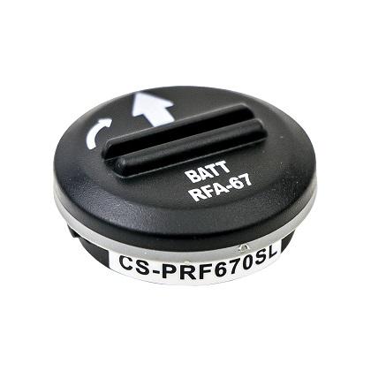 CAMERON SINO coil-shaped battery CS-PRF670SL 6V 150mAh for dog collar Receiver PBC00-10677