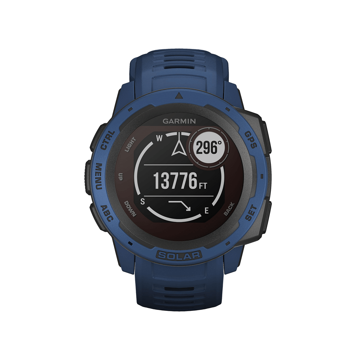 GARMIN Smartwatch Instinct Solar Tidal Blue