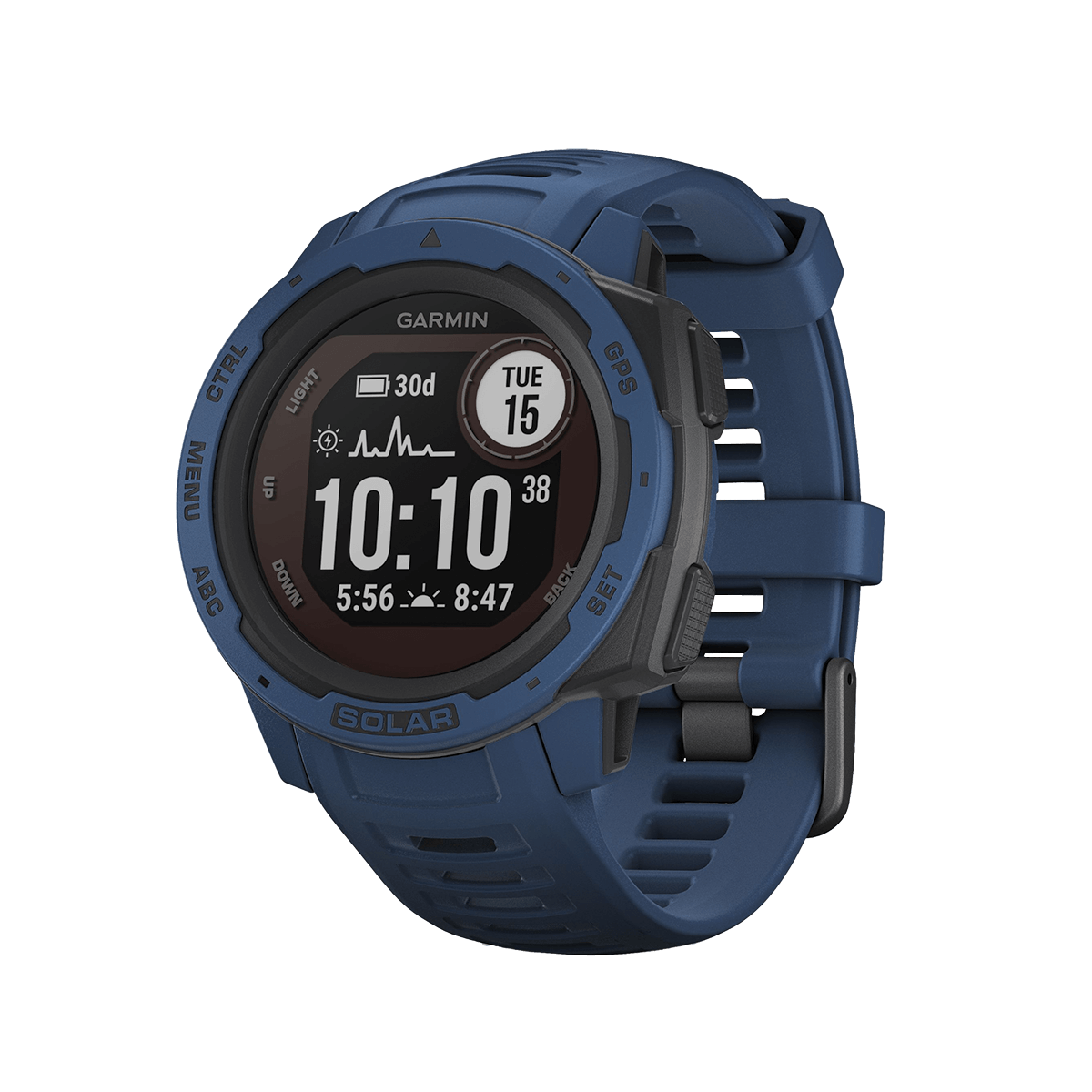 GARMIN Smartwatch Instinct Solar Tidal Blue - 2