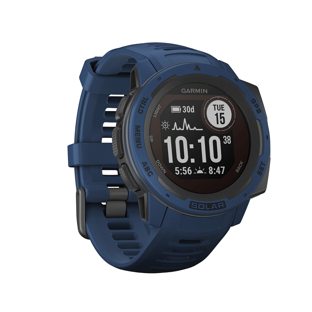 GARMIN Smartwatch Instinct Solar Tidal Blue - 3