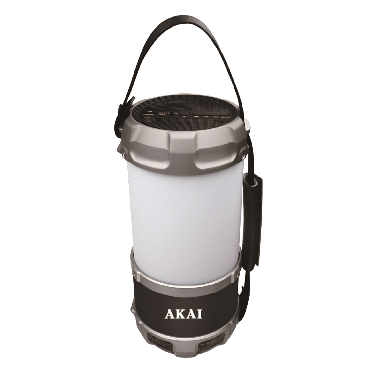 Bluetooth ηχείο με φωτισμό LED και Powerbank AKAI ABTS-S38 Μαύρο