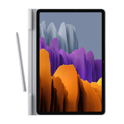  Book Cover Case SAMSUNG Galaxy Tab S7 + gray