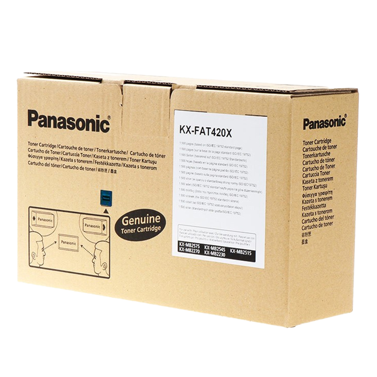 PANASONIC Toner KX-FAT420X Μαύρο