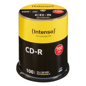 INTENSO CD-R 700MB Cakebox 100
