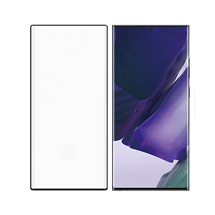 Screen protector with PANZERGLASS Case Friendly frame for the SAMSUNG Galaxy Note 20 Ultra