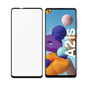 Γυαλί προστασίας οθόνης με πλαίσιο PANZERGLASS Case Friendly για το SAMSUNG Galaxy A21s