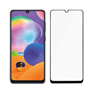 Γυαλί προστασίας οθόνης με πλαίσιο PANZERGLASS Case Friendly για το SAMSUNG Galaxy A31