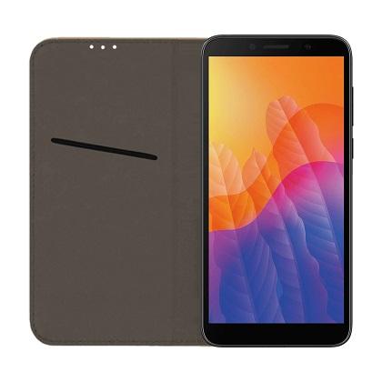  SENSO Magnet Book Case for HUAWEI Y5p Gold
