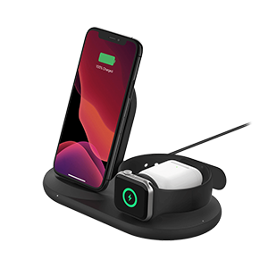 Ασύρματος φορτιστής  BELKIN για iPhone/ APPLE Watch/ APPLE AirPods 7.5W Μαύρο