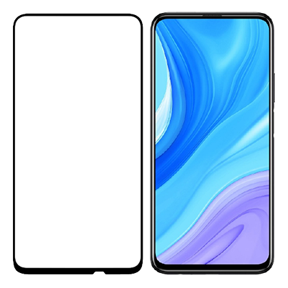  Screen protector glass with PANZERGLASS Case Friendly frame for the HONOR 9X / 9X Pro / P Smart Pro 2019