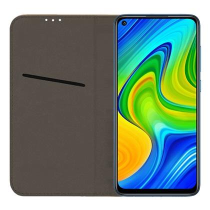  Magnet Book Case SENSO for the XIAOMI Redmi Note 9 Gold