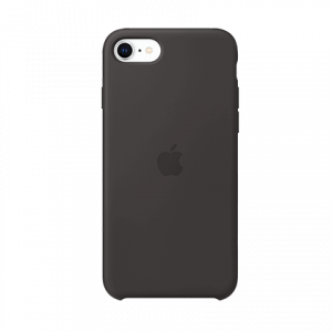 Θήκη σιλικόνης APPLE iPhone SE (2020) Μαύρη